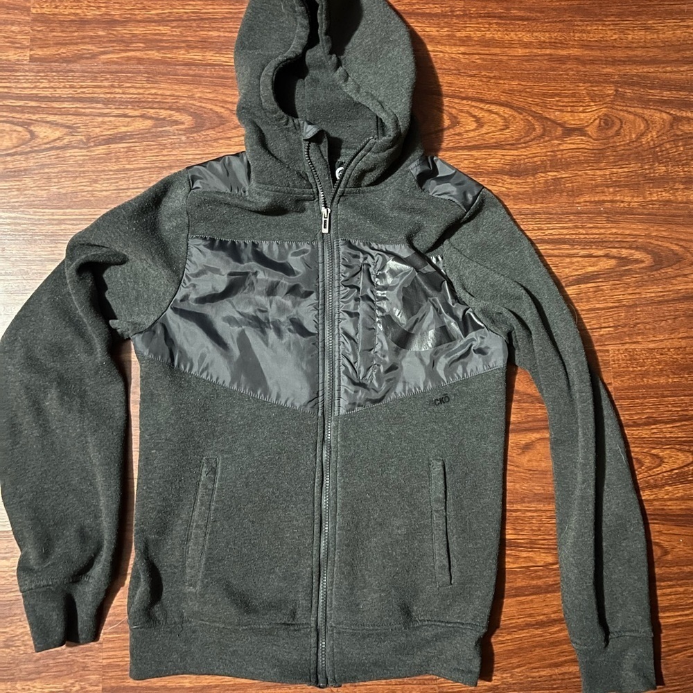 Mens Ecko Unltd charcoal Hoodie Jacket S